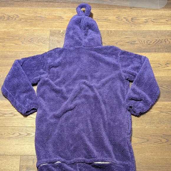 Teletubbies Tinky Winky Onsie Pajamas Cosplay Halloween Costume - Picture 10 of 10